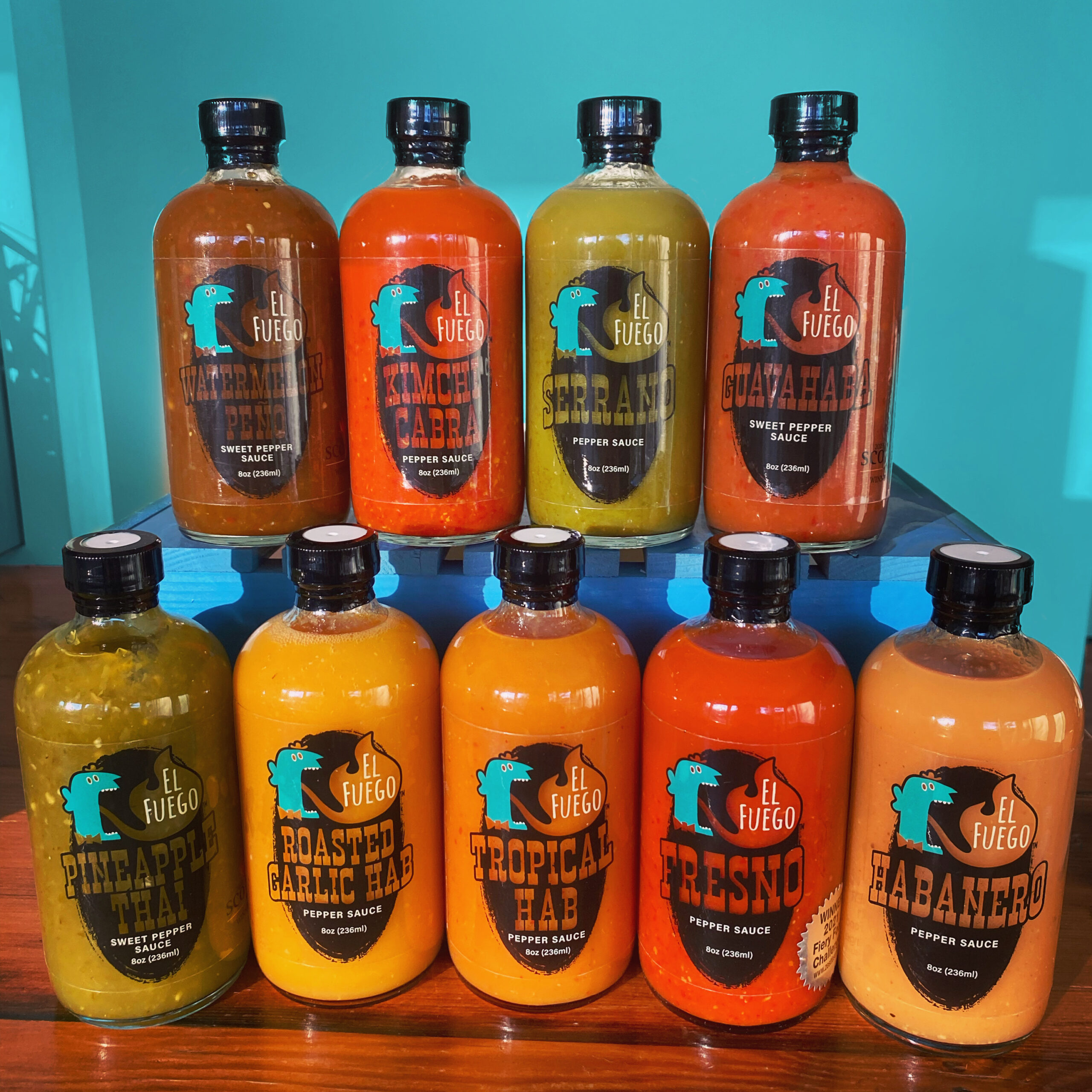 Build your own 4 pack and save 10% – El Fuego Sauce